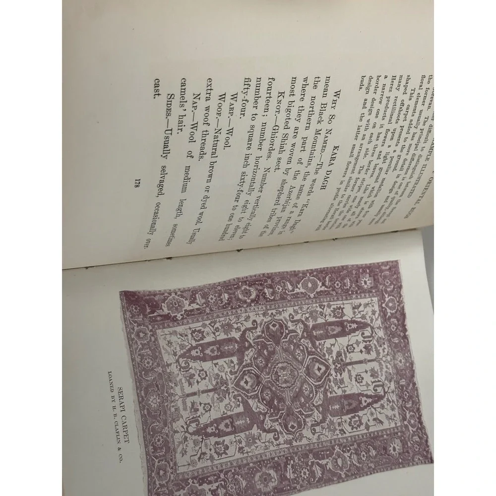 1911 The Practical Book of Oriental Rugs G Griffin Lewis First Edition Antique